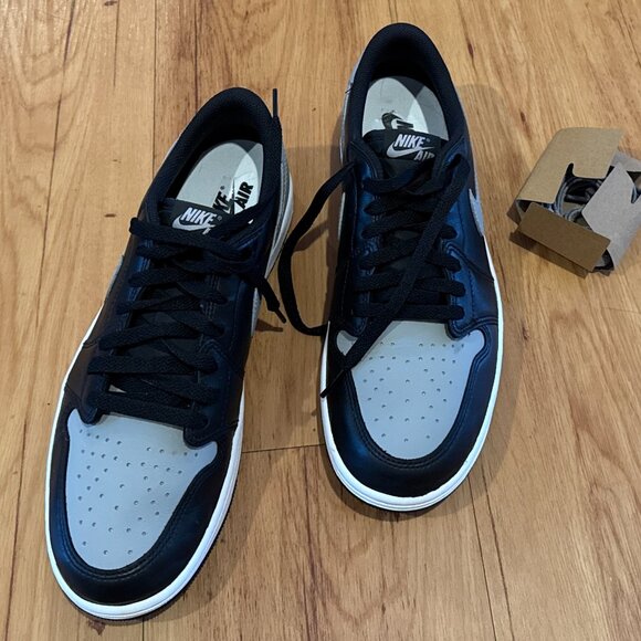 Jordan 1 Low OG Shadow Black CZ0790-003 Men Size 10 Excellent Condition w/Box - Picture 2 of 9